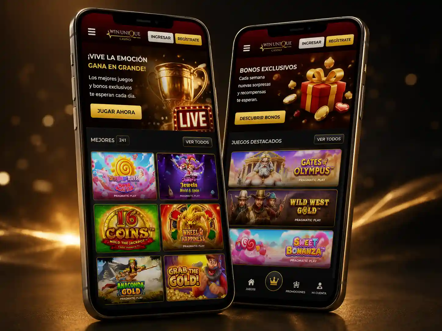 Unique Casino Mobile App